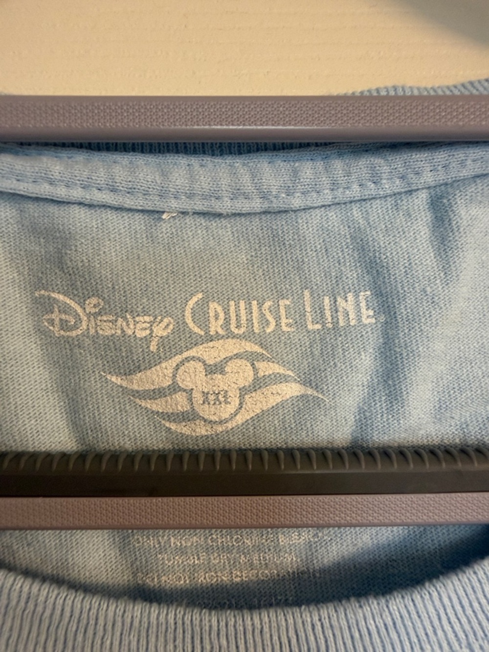 Disney Castaway Cay 5K Short Sleeve Tee - Light Blue - Picture 2 of 5